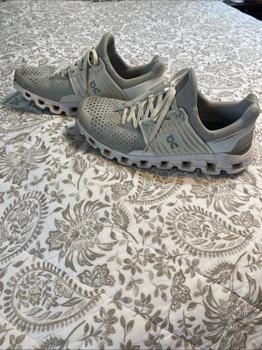 Women's On Cloud Performance Sneakers in Light Gray
